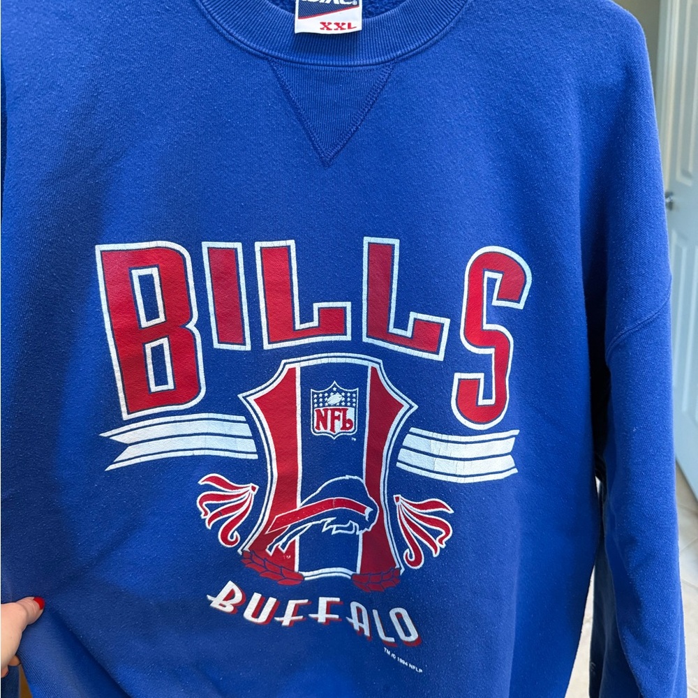 Buffalo Bills Blue NFL Sweater